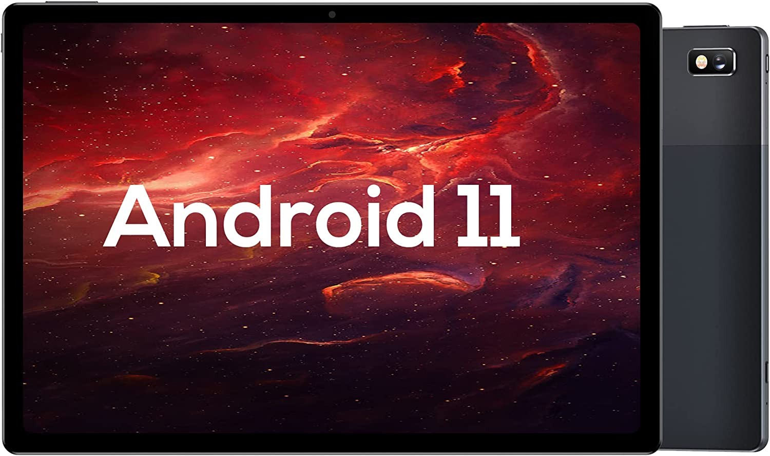 VASTKING KingPad M10 10.36 Inch Android 11 Tablet, 4G LTE Phone Calls, 2K Resolution, Octa Core, 4GB RAM, 128GB Storage, 5Ghz WiFi, GPS, 13MP Camera, Full Metal Uni-Body, Cellular + WiFi, Mystic Gray